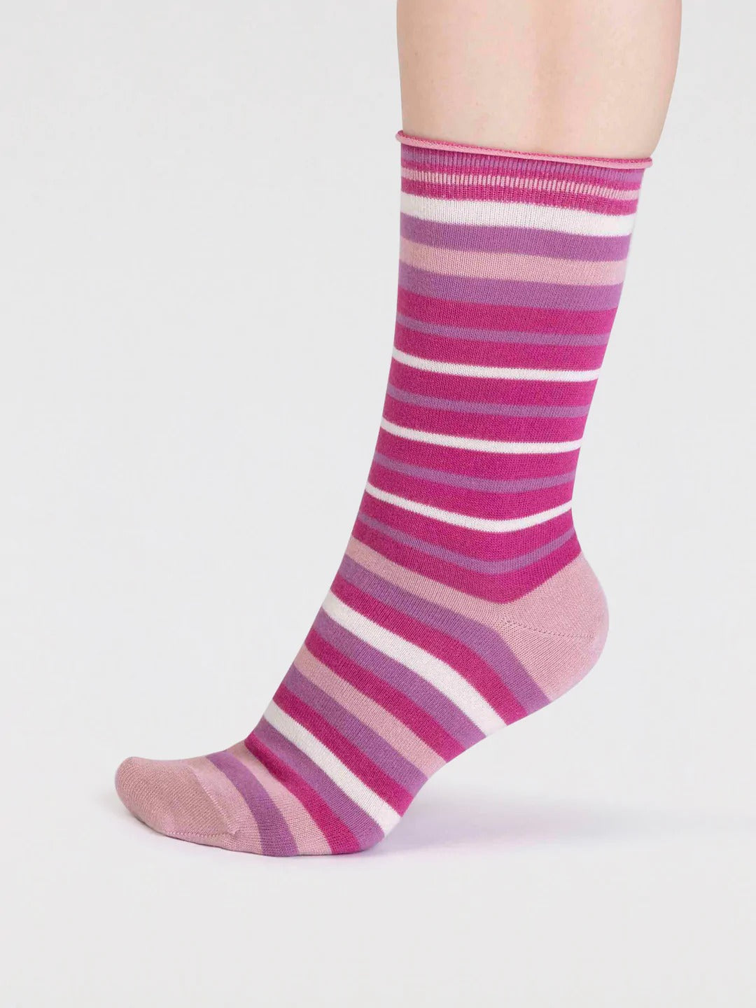 Thought Ladies Socks - Bamboo Lucia Stripe Socks