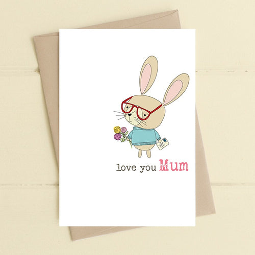 Dandelion Card - Love you Mum