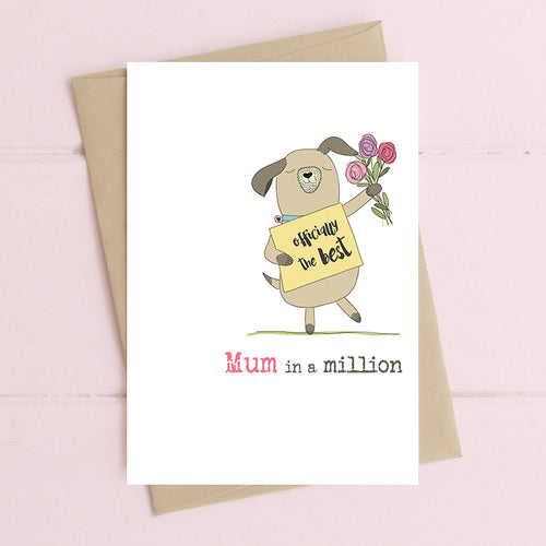 Dandelion Card - Mum in a Million