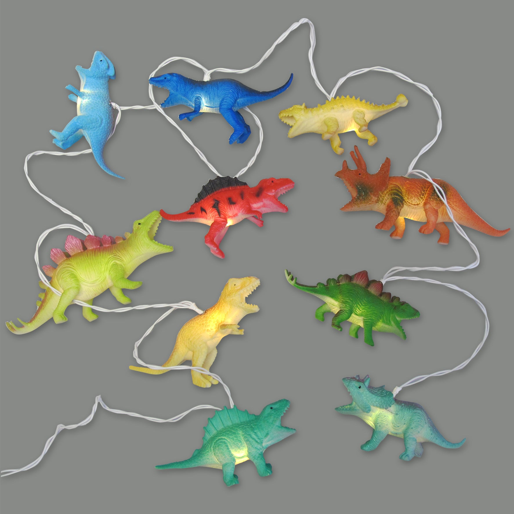 Disaster Designs Light - String Dinosaurs