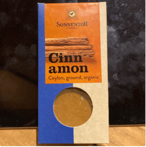 Sonnentor Ground Organic Cinnamon 40G