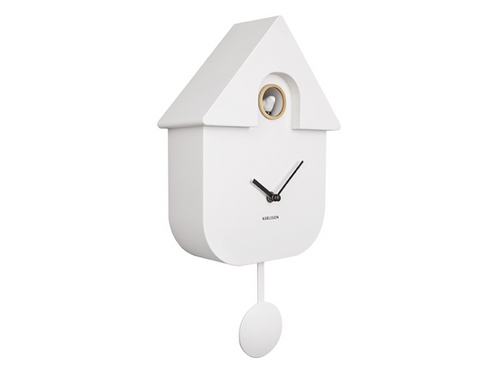 Karlsson Wall Clock - Cuckoo in White