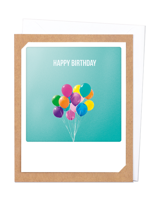 Pickmotion Photo-Card - Birthday Colours