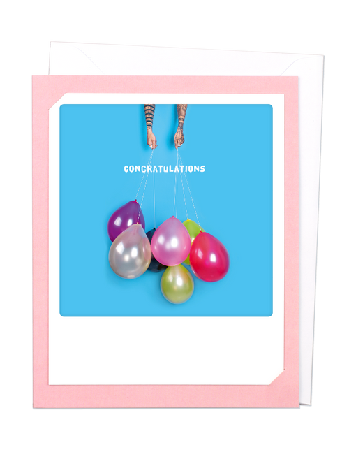 Pickmotion Photo-Card - Handful of Balloons