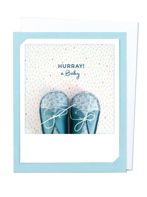 Pickmotion Photo-Card - Hurray! A baby
