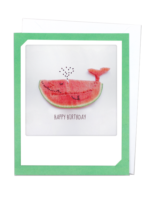 Pickmotion Photo-Card - Happy Birthday Whale