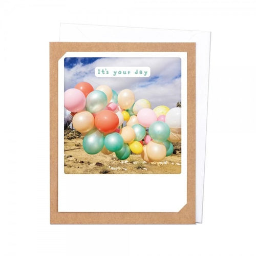 Pickmotion Photo-Card - It's Your Day Balloons