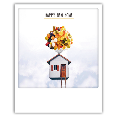 Pickmotion Photo-Card - Happy New Home Clouds