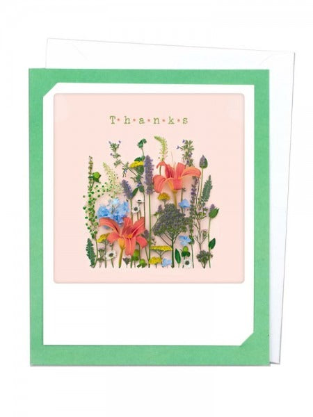 Pickmotion Photo-Card - Thanks Wildflowers