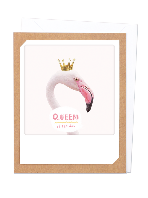 Pickmotion Photo-Card - Queen Flamingo