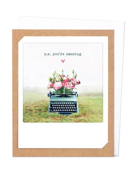 Pickmotion Photo-Card - P.S You're Amazing