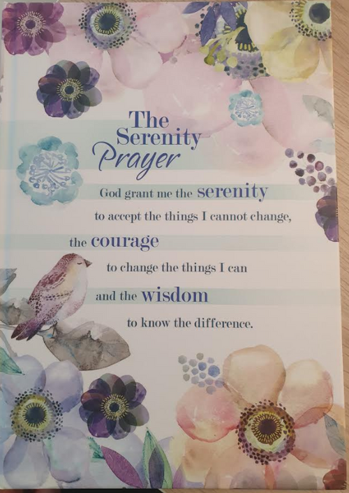 The serenity Prayer Journal