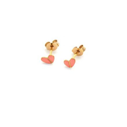 Nadja Carlotti Jewellery - Heart Mini Studs