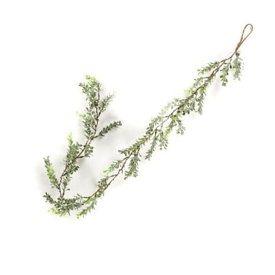 Garland - Boxwood with White Berry