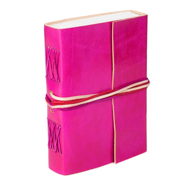 Paper High Journal - Leather Cerise
