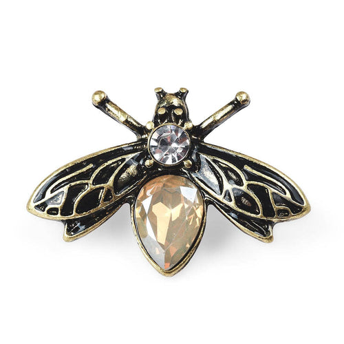 Lovett Brooch - Crystal Bug