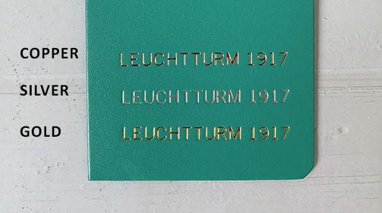 Leuchtturm1917 - Notebook/Diary Embossing Offer