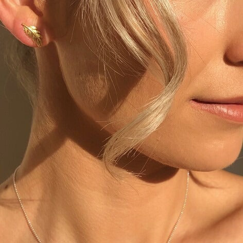 Lisa Angel Earrings - Feather