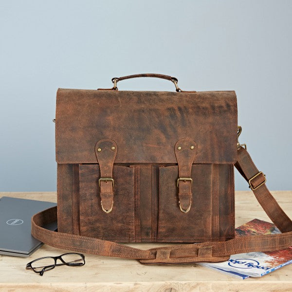 Paper High - Buffalo Leather Briefcase