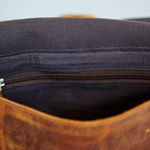Paper High - Buffalo Leather Backpack
