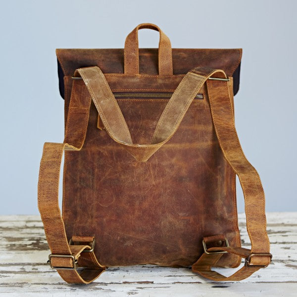 Paper High - Buffalo Leather Backpack