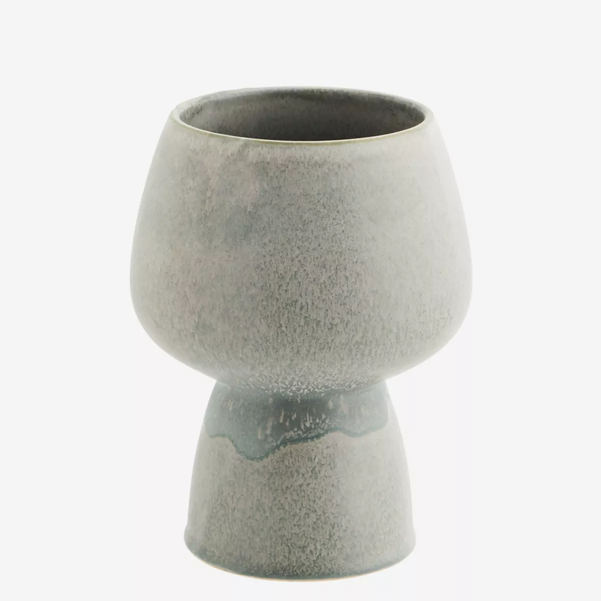 Madam Stoltz Plant Pot - Stoneware Grey