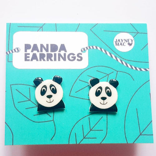 Jayney Mac Earrings - Stud Panda