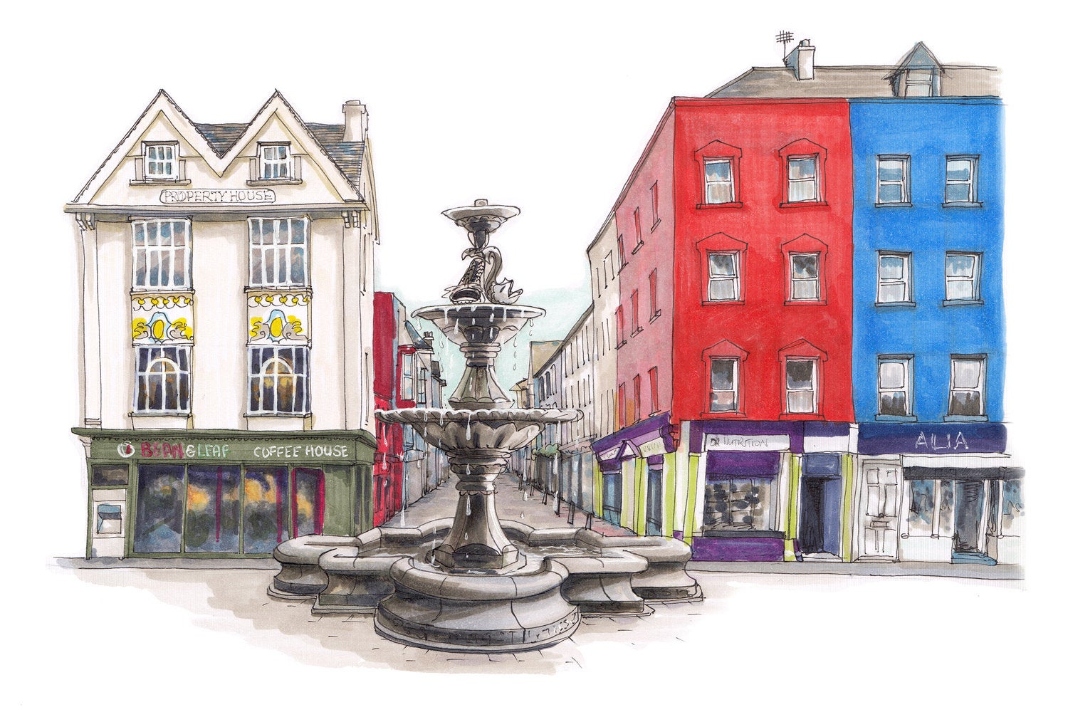 CorkIDoodleDo - Berwick Fountain, Grand Parade, Cork