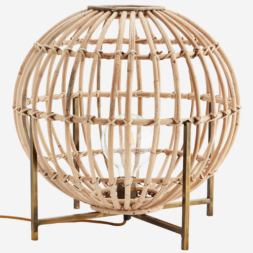 Madam Stoltz Light - Bamboo Table Lamp