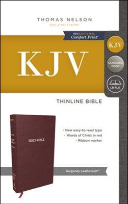 KJV - Thinline Large Print Bible - Comfort Print