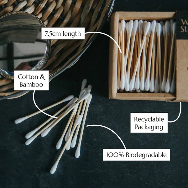 Wild and Stone - Bamboo Cotton Buds - 200 Pack