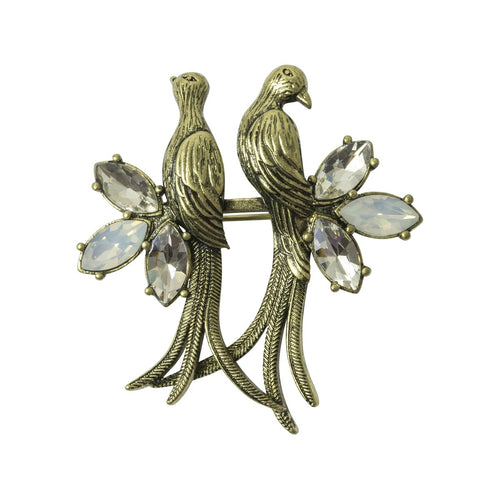 Lovett Brooch - Love Birds