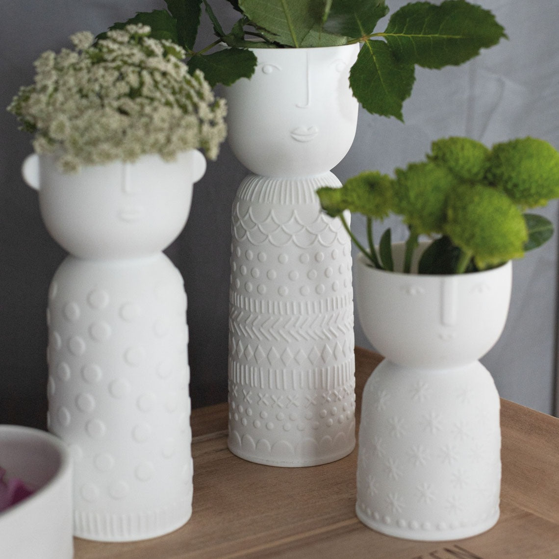 Rader Vase - Porcelain Flower Vases