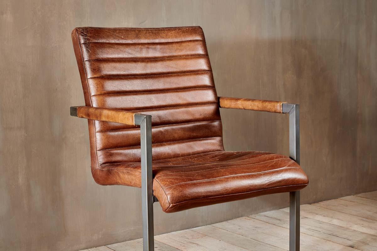 Nkuku Leather Chair - Wamma