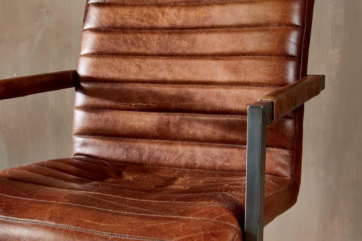 Nkuku Leather Chair - Wamma