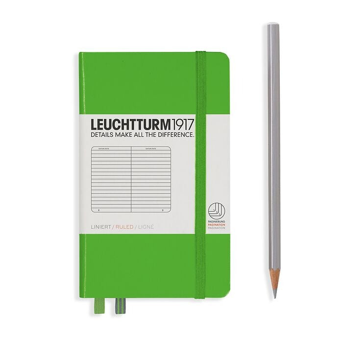Leuchtturm1917 - A6 Notebook - Hardcover Ruled Lined