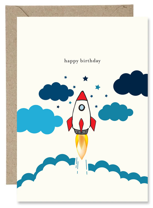 The Paper Gull - Happy Birthday Rocket