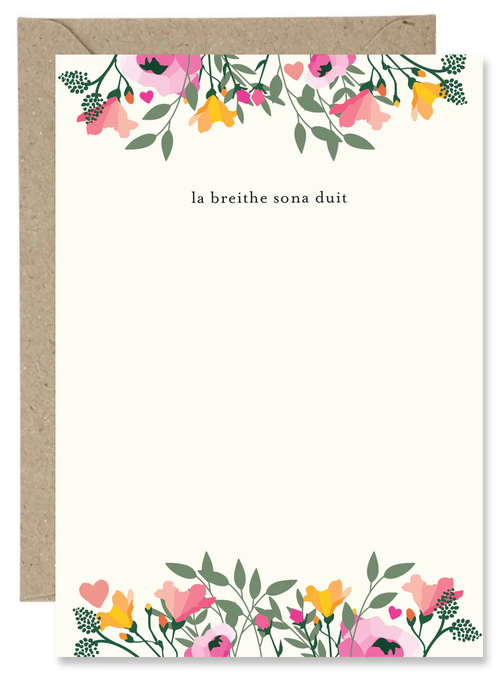 The Paper Gull - La Breithe Sona Duit Florals