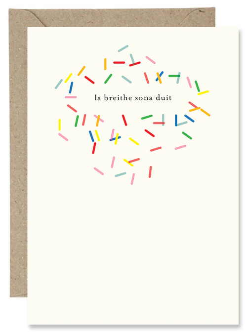 The Paper Gull - La Breithe Sona Duit Sprinkles