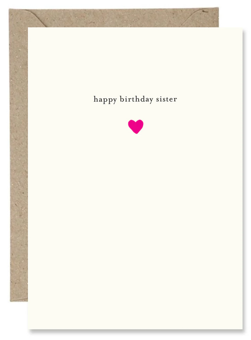The Paper Gull - Happy Birthday Sister