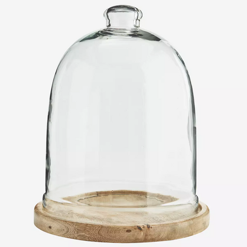 Madam Stoltz Glass Bell Jar