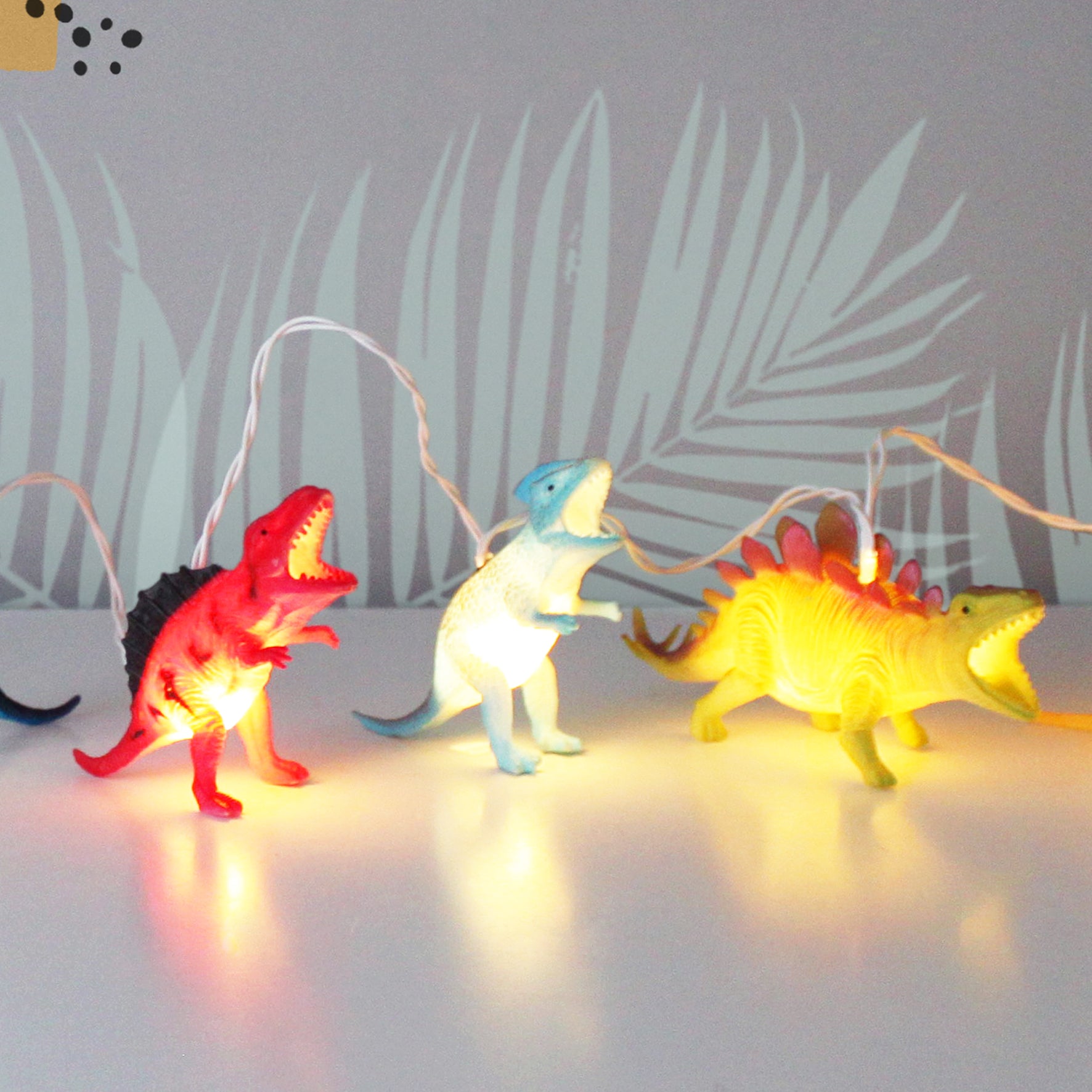 Disaster Designs Light - String Dinosaurs