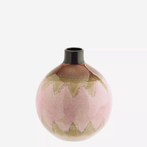 Madam Stoltz Vase - Round Stoneware Vase