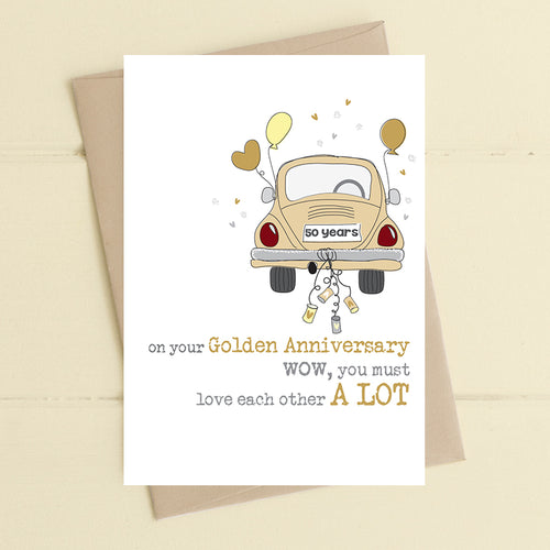 Dandelion Card - Happy Golden Anniversary