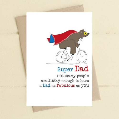 Dandelion Card - Super Dad