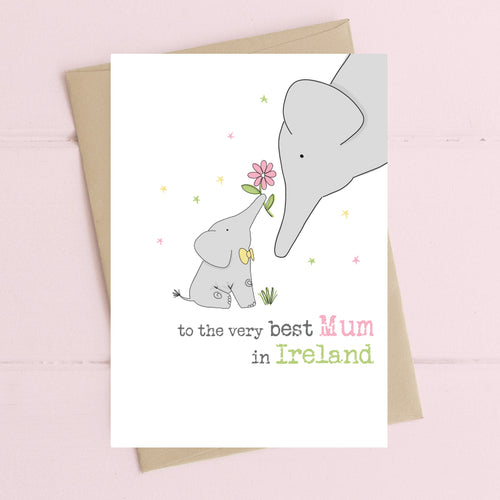Dandelion Card - Best Mum in Ireland