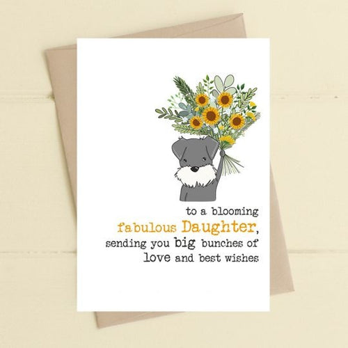 Dandelion Card - Blooming Fabulous Daughter